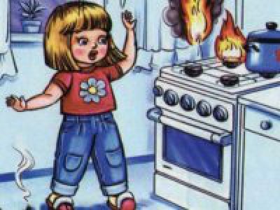 Правила поведения детей при пожаре